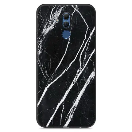 Чехол для huawei mate 20 lite, мягкий чехол для телефона с деревянным камнем mate 20 lite, защитный чехол mate 20 lite, чехол для телефона