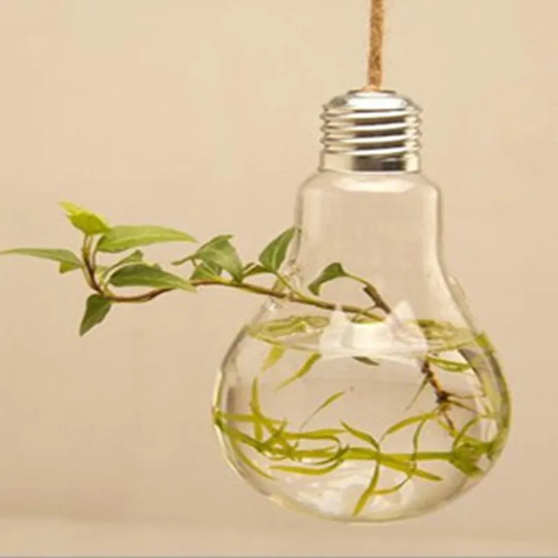 Hydroponic glass bulb vase home decoration giftsin Vases from Home