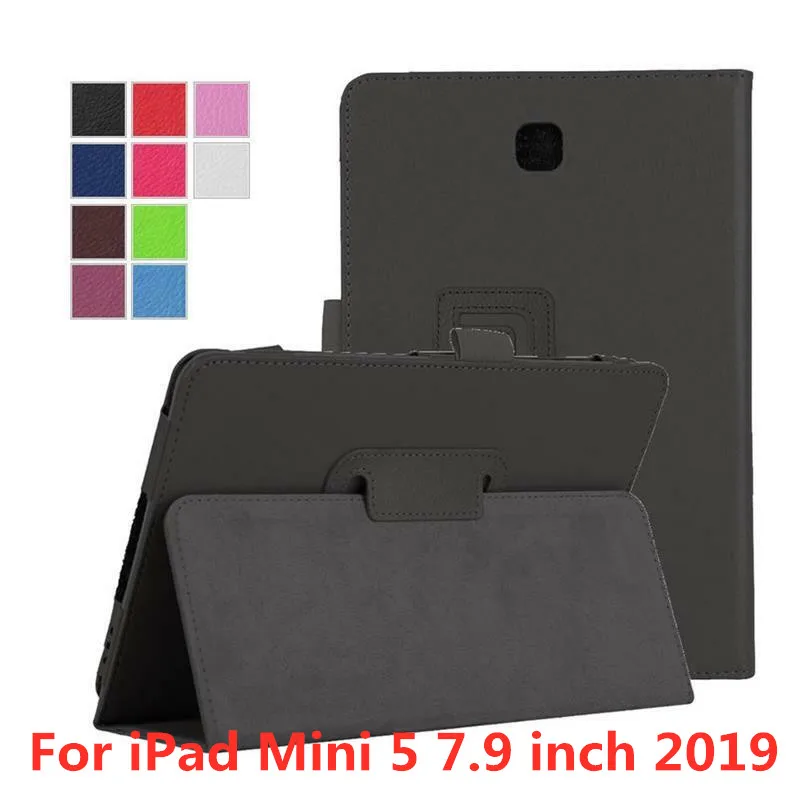 Для APPLE iPad Mini 5 7 9 дюймов 2019 2 складной Стенд PU кожаный чехол смарт противоударный