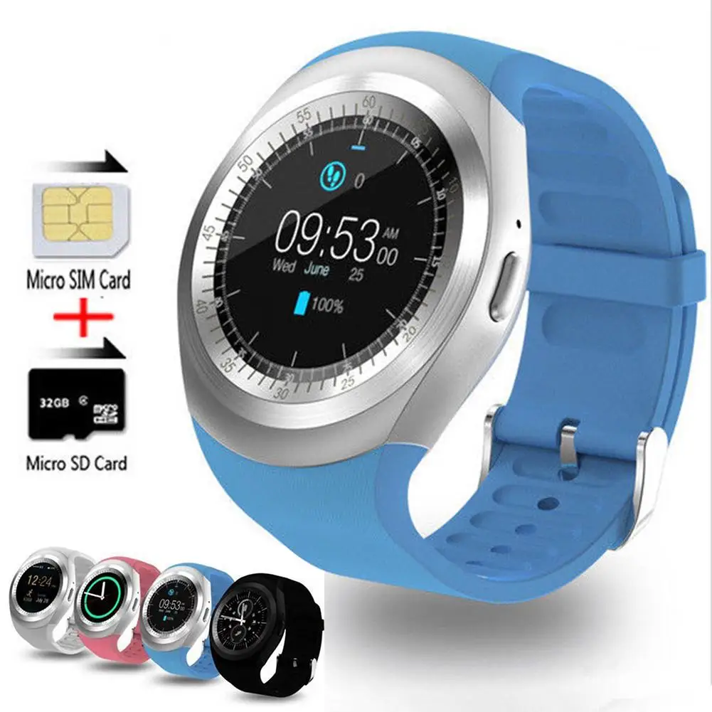

Hot Bluetooth Smart Wrist Watch Phone Mate Touch Screen for iOS Android iPhone