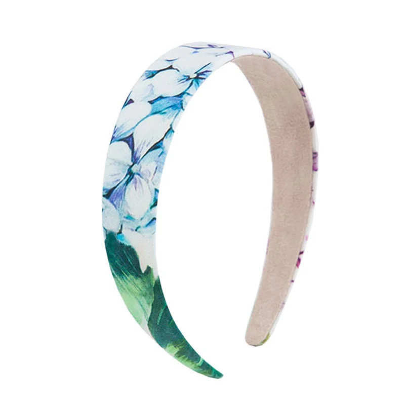 

Girls Headbands Ortensia Flower Baby Girls Hair Accessories Brand Designer Kids Headwear for Girls Clothes Children Head Band