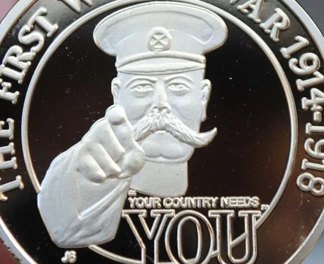 1 век мировой войны медаль мира Серебряная монета сувенир оригинальные монеты