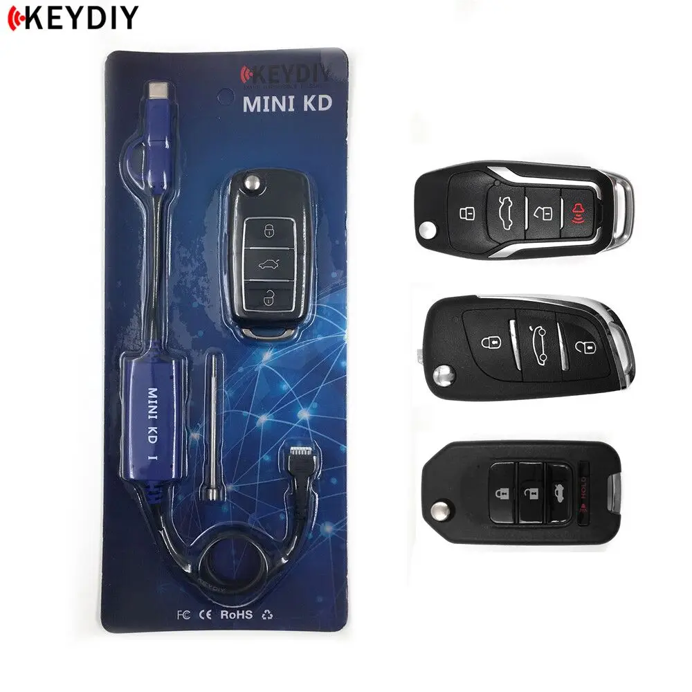 

Newest Mini KD Key Generator Remotes Warehouse in Your Phone Support Android Make More Than 1000 Auto Remotes With 4pcs Remotes