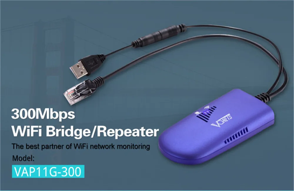 Vonets VAP11G-300 RJ45 Мини Wifi мост беспроводной мост сети ретранслятор роутеры Wi-Fi для компьютера сетевой камеры монитор ПК