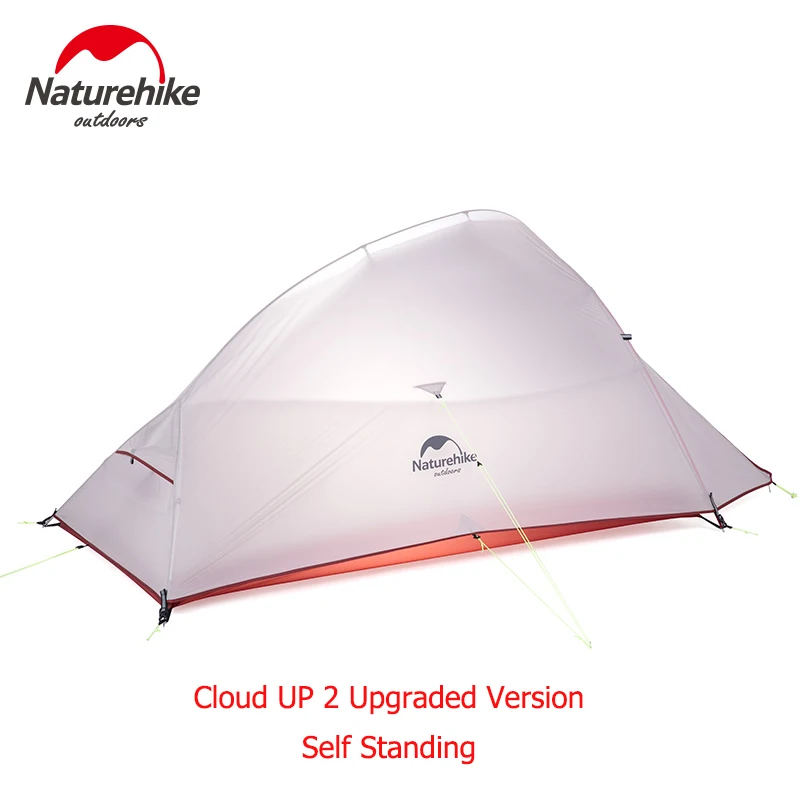 Naturehike CloudUp serie ultraligera tienda de campaña 20D para 2 personas con piso gratis - 2