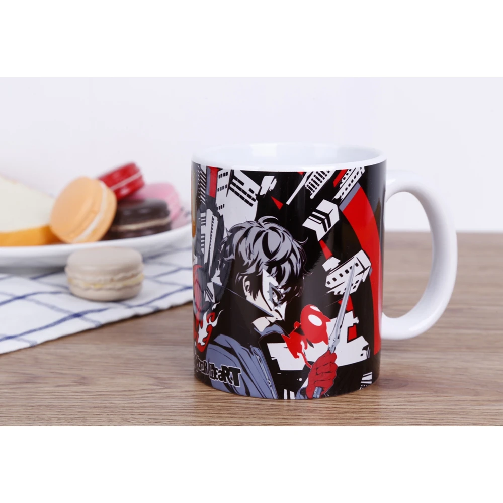Аниме JK Persona 5 P5 Akira Kurusu JOKER Ren Amamiya кружка для косплея керамическая ежедневного