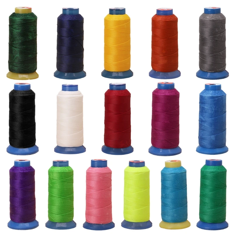 480m 0.5mm 500D Leather Sewing Waxed Thread Polyster For Craft Repair