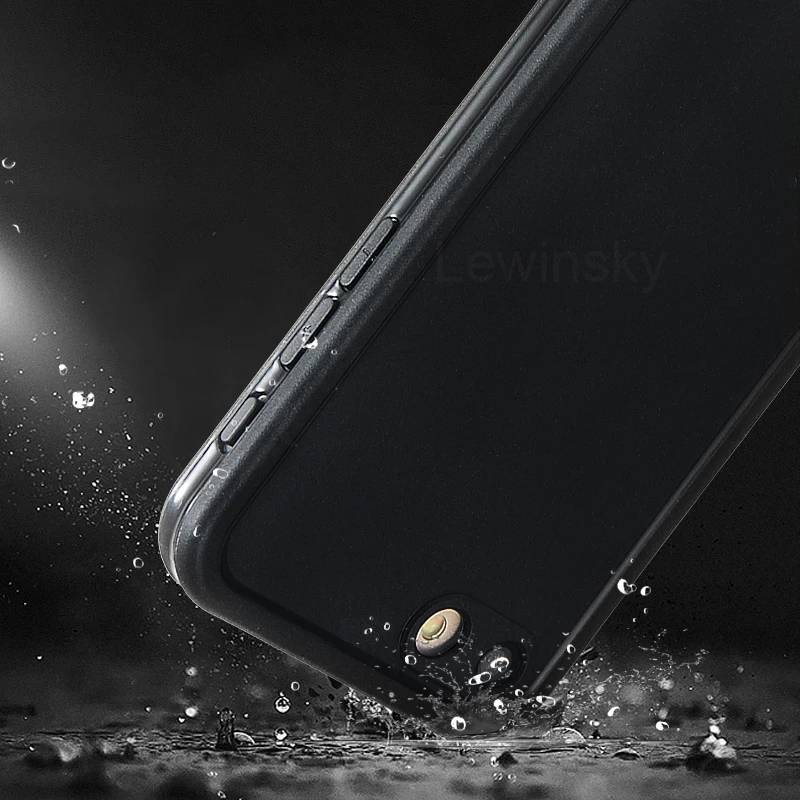 Waterproof Shockproof Dustproof Diving Case For iphone 7 8 6 6s Plus 5 5s Swimming Phone Bag Cover For iphone X SE Full Protect