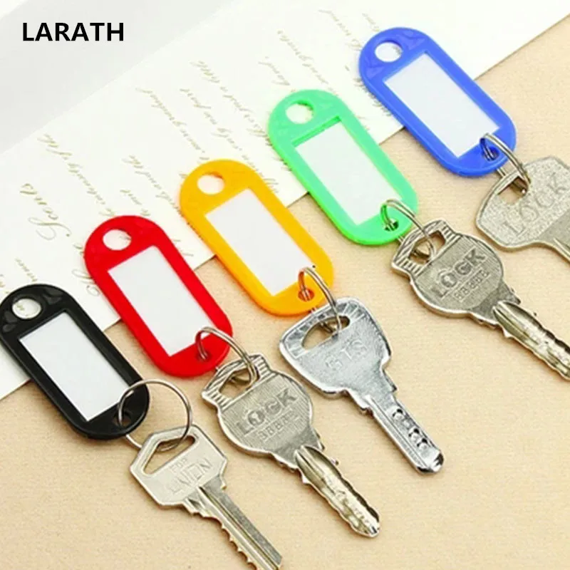 5 шт. яркие пластиковые этикетки для автомобильных ключей|chain name|chain colorchain keyring |