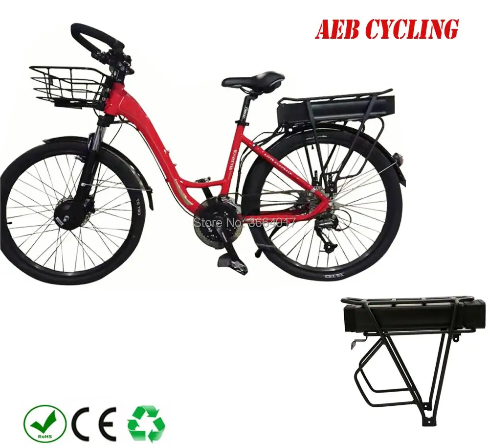 Discount Free Shipping 60V 1000W/1500W electric cargo bike battery 60V 20Ah 22Ah 23Ah 24.5V big rear rack Li-ion powerful battery 11