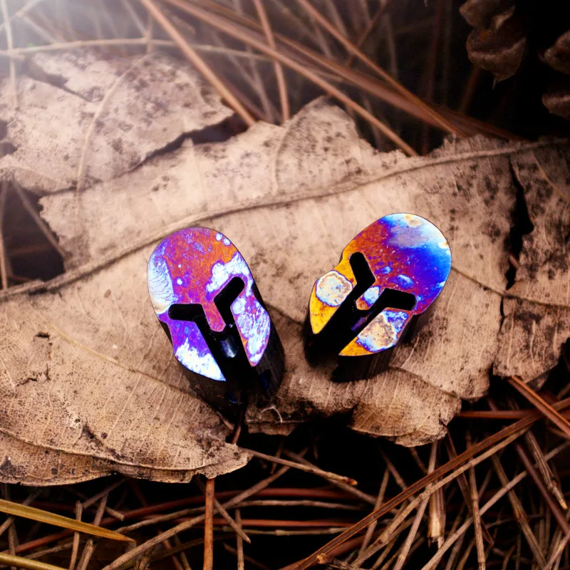 

1PC Colorful Spartan Titanium Paracord Beads Knife Beads Rope Cord Bracelet Flashlight Outdoor EDC Beads Lanyard Pendants