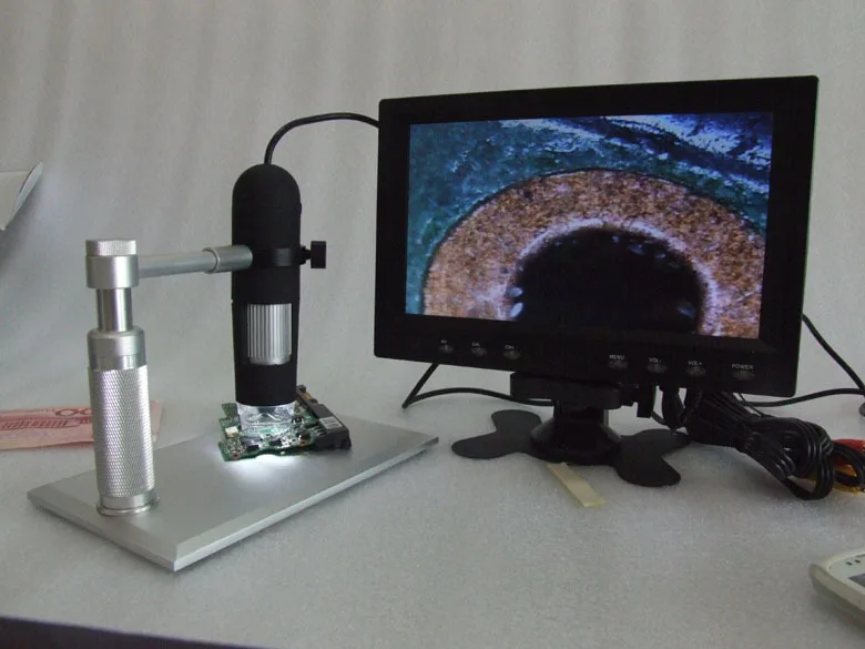 

Aluminium Alloy AV 1200X Digital Microscope Handheld Endoscope Camera Apply to TV/AV LCD Monitor Exclusive
