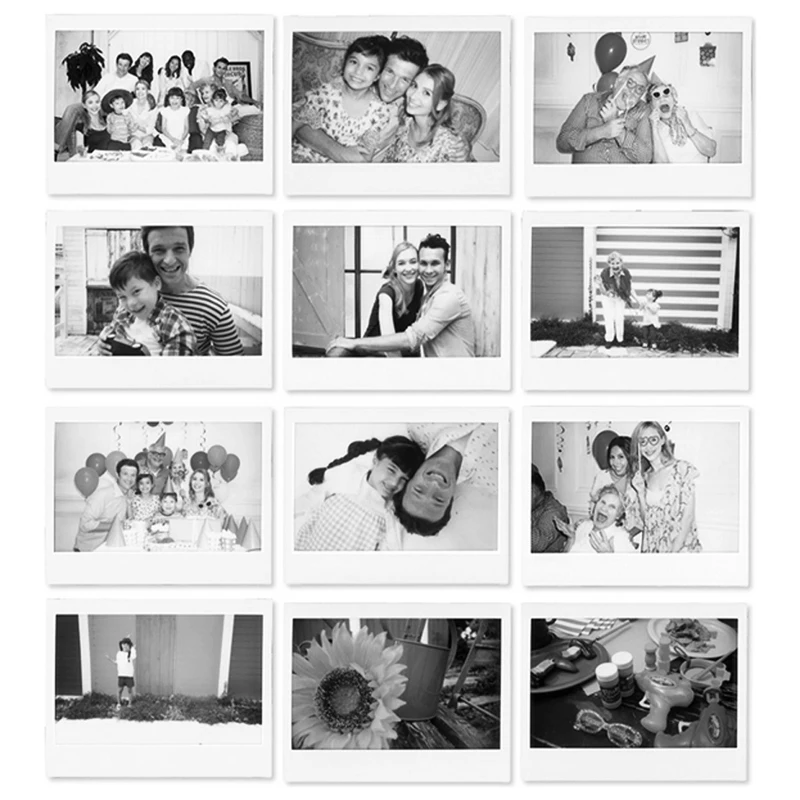 Fujifilm Instax Wide Monochrome Mono мгновенная фотография 60 пленка для Fuji WIDE 100 210 300 камера|fujifilm