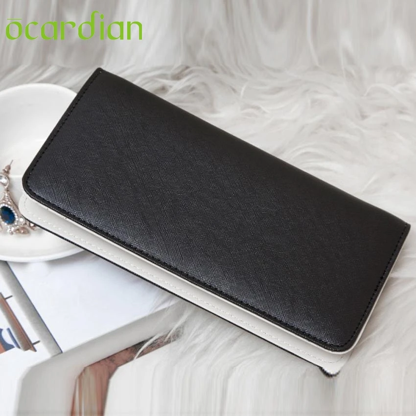 

OCARDIAN New Fashion PU Leather Women Long Purse Wallet Card Holder Clutch Bag Monedero 11S60921 Mar 21