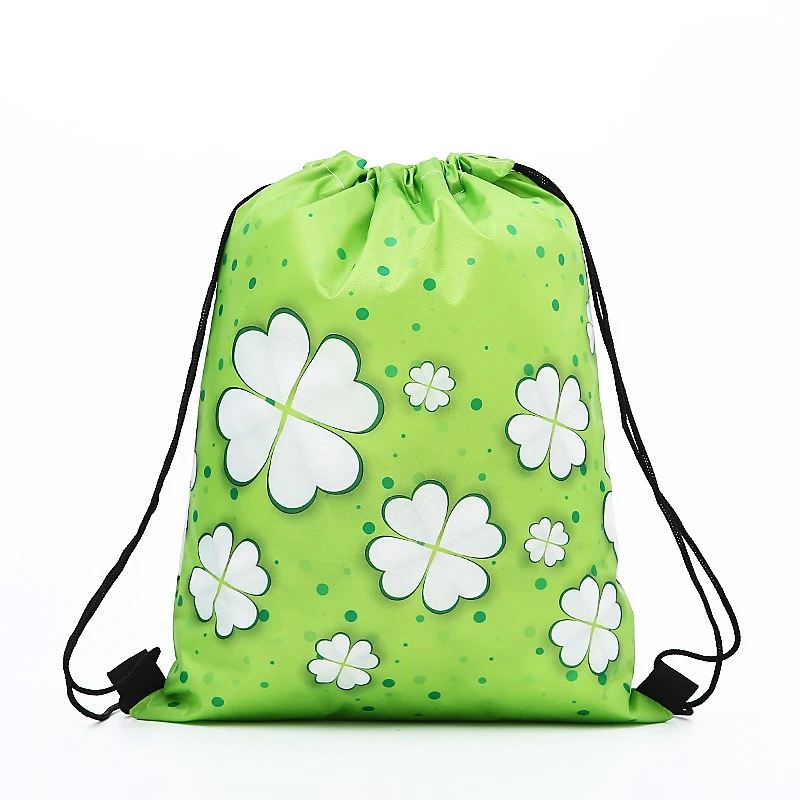 2019 New Cotton Drawstring Bag Backpack String Bags Rammstein Drawstring Backpack Irish Festival Baby Girl String Backpack