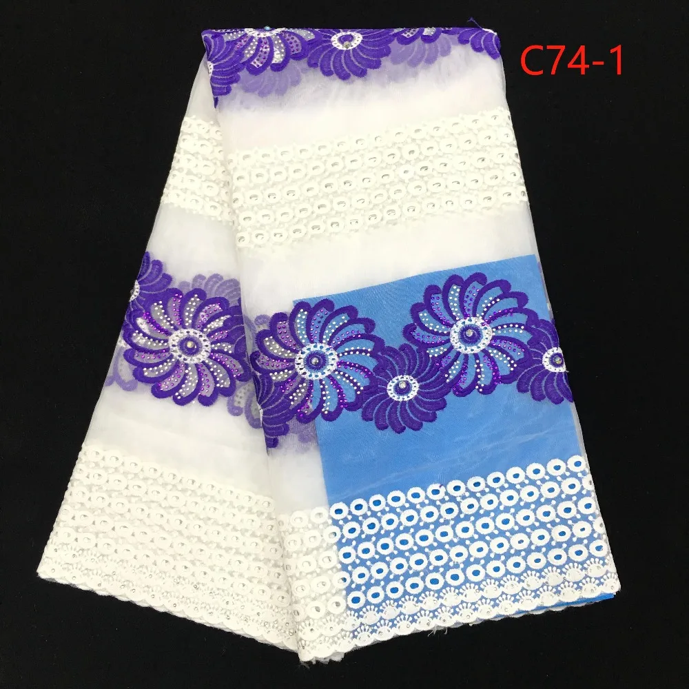 

2019 New style French net lace fabric African tulle mesh lace fabric high quality lace nigerian lace fabric FANCYAP272