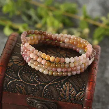 

Genuine Natural Salt Source Agate Gemstone 5.7-5.4mm Beads Bracelet AAAA