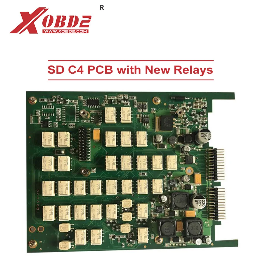 

SD C4 Mainboard PCB with New Relays Star C4 Main Board Work for MB SD C4 and C5 Car and Truck Diagnostic Tool