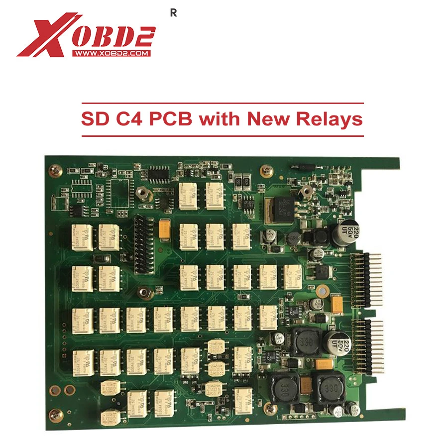 SD C4 Mainboard PCB with New Relays Star C4 Main Board Work for MB SD C4  and C5 Car and Truck Diagnostic Tool|Car Diagnostic Cables & Connectors| -  AliExpress