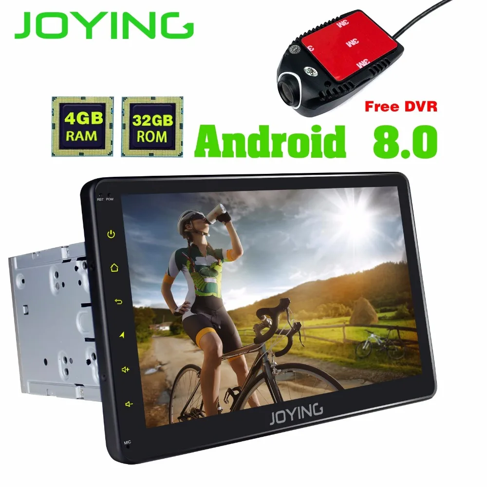 

JOYING 2 Din Car Audio 10" HD Touch Screen BT Car autoradio Player Multimedia Radio GPS Navi stereo radio player with free DVR