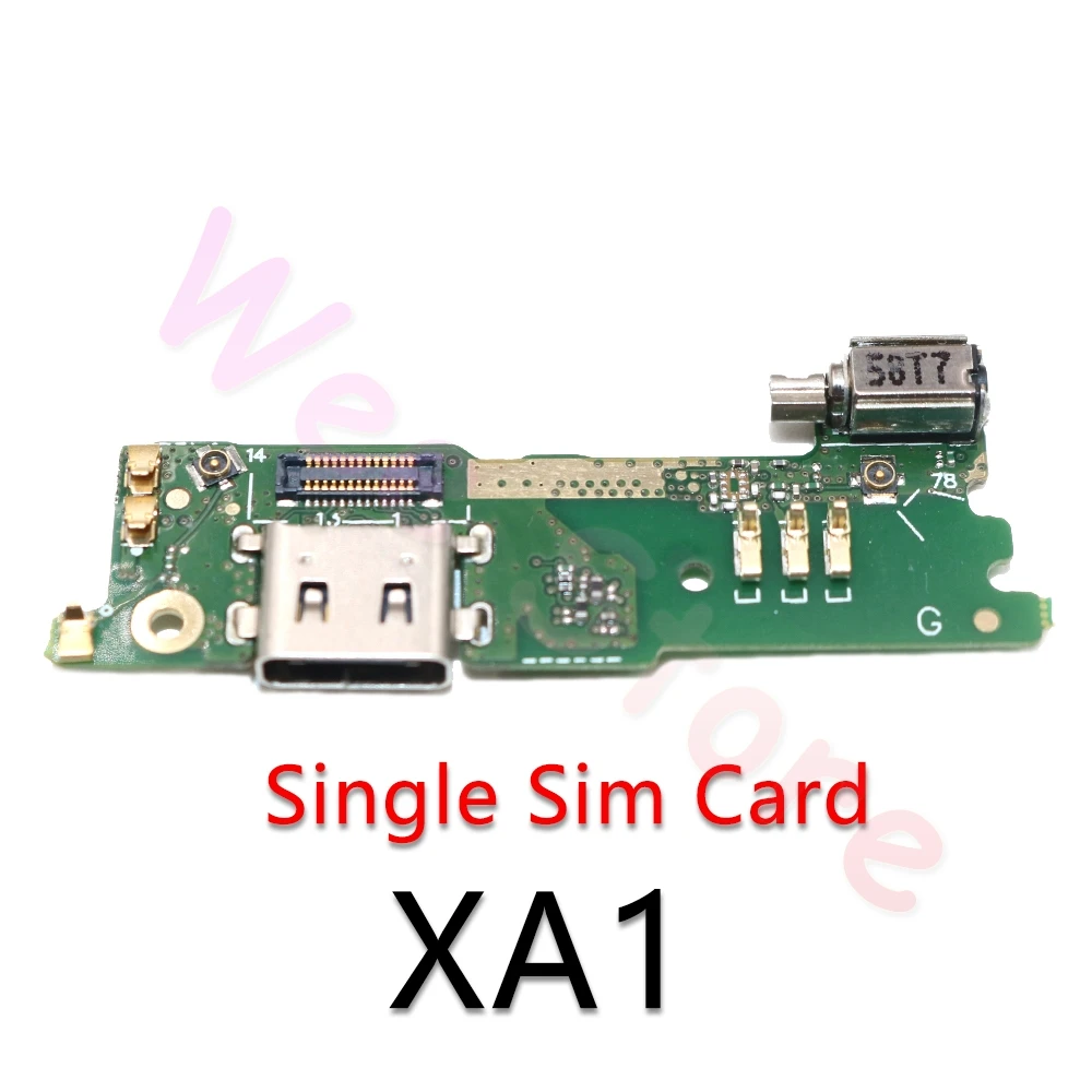 Usb зарядный порт зарядное устройство док-станция гибкий кабель для sony Xperia X XA XA1 XA2 XA3 1 2 3 Plus ультра компактный премиум - Цвет: XA1 Single
