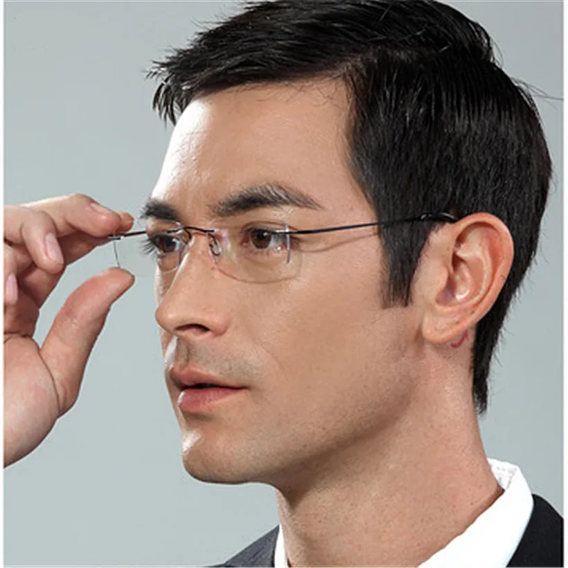 Memory font b Titanium b font font b Eyeglasses b font Frame Men women Ultralight Alloy
