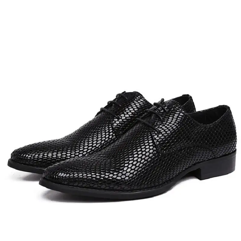 Mycolen Dedo Hombres Los Vestido Genuínos De Negócios Zapatos Couro Dos Sapatos Homens Vindima Preto Do Apontado Casamento Pé Frqx7F