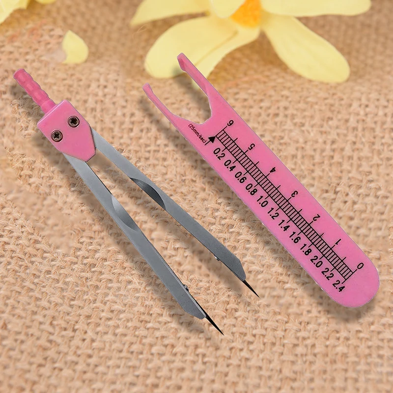 1Pc Heart Rate Measure Ruler Electrocardiogram Caliper Medical ECG