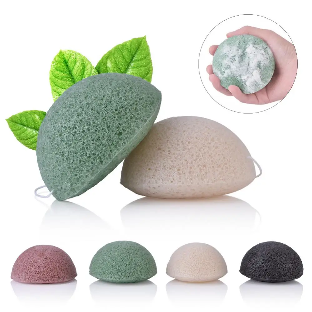 Buy 100Pcs Exfoliator Cleanse Konjac Sponge Natural