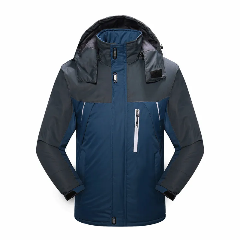 Sj-maurie traje de esquí para hombre chaquetas de esquí a prueba de viento invierno cálido deporte al aire libre senderismo esquí snowboard hombre escalada abrigos M-6XL