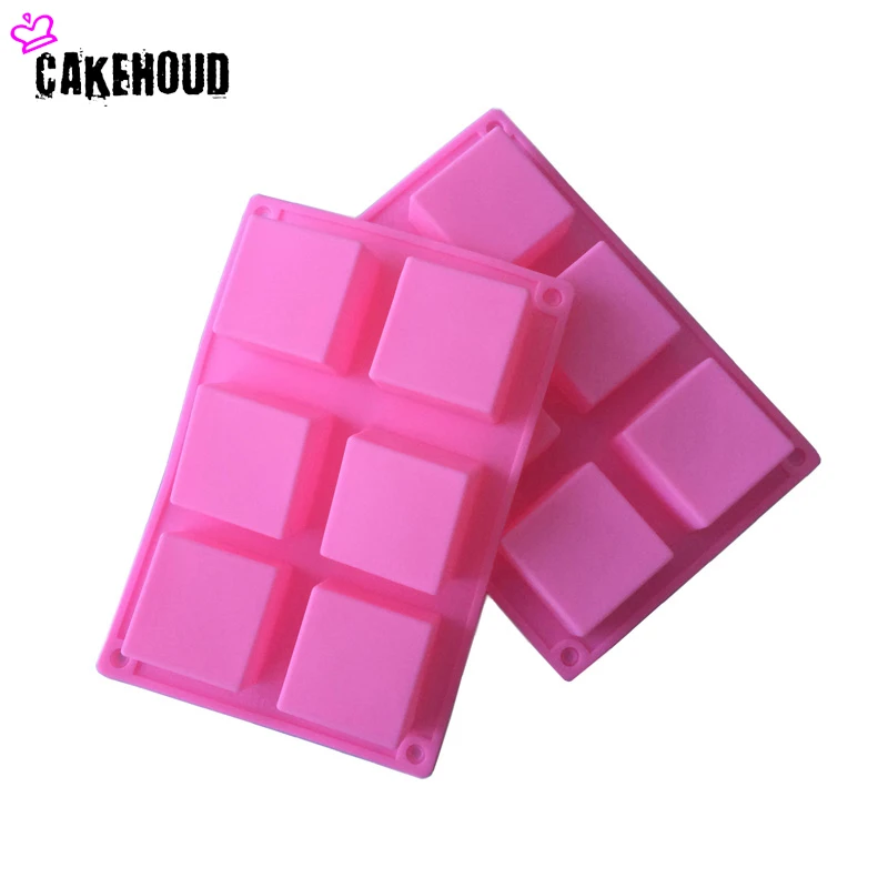 

Positive Square Cake DIY Baking Pastry Tools Non-stick Silicone Molds for Muffin,Soap,Chocolate,Fondant and Pudding Kitchen Tool