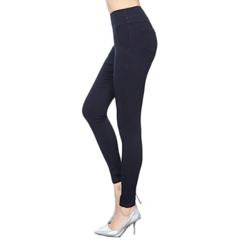

2020 Spring New Women Pants High Waist Elastic Pants Ladies Casual Trousers Fashion Skinny Pencil Pants Plus Size 3XL -6XL
