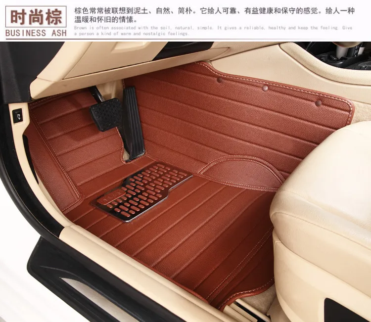 Специальные полный окружении XPE кожаные автомобильные коврики водонепроницаемый ковры нескользящие для Mazda8 семь грузовые автомобили