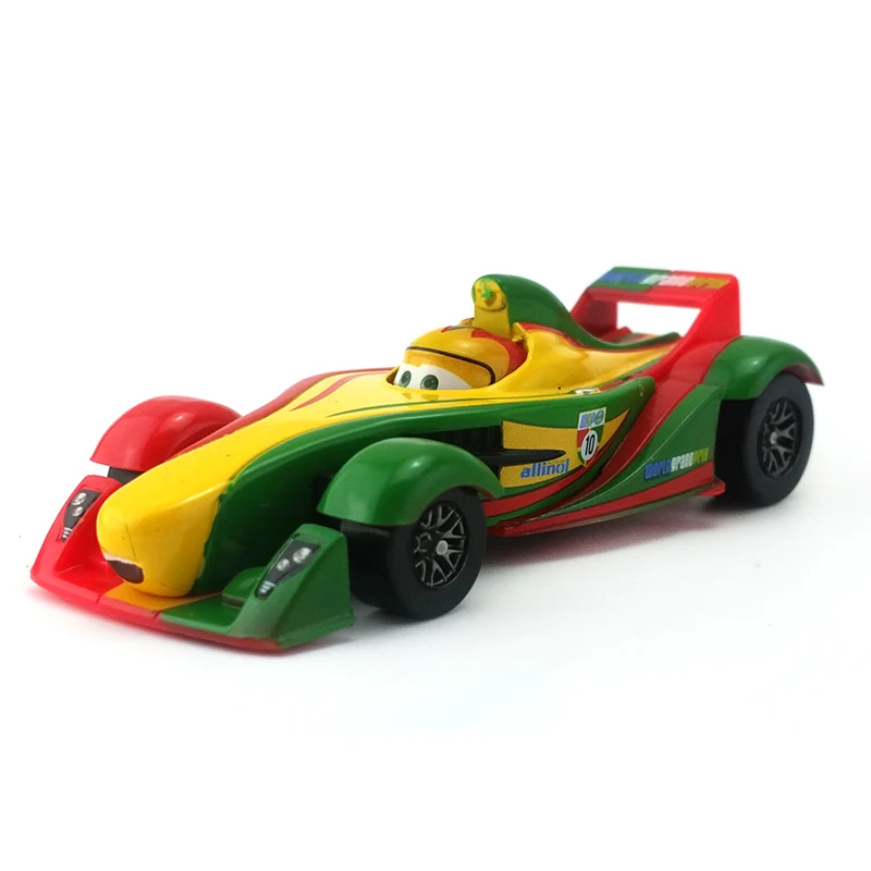 Disney Pixar Cars 2 No.10 Rip Clutchgoneski металлическая литая под давлением игрушечная машина 1:55