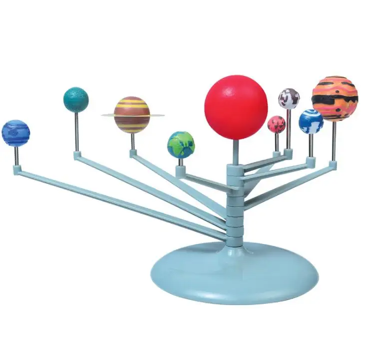 

2018 NEW DIY The Solar System Nine planets Planetarium Model Kit Science Astronomy Project Early Education For Children