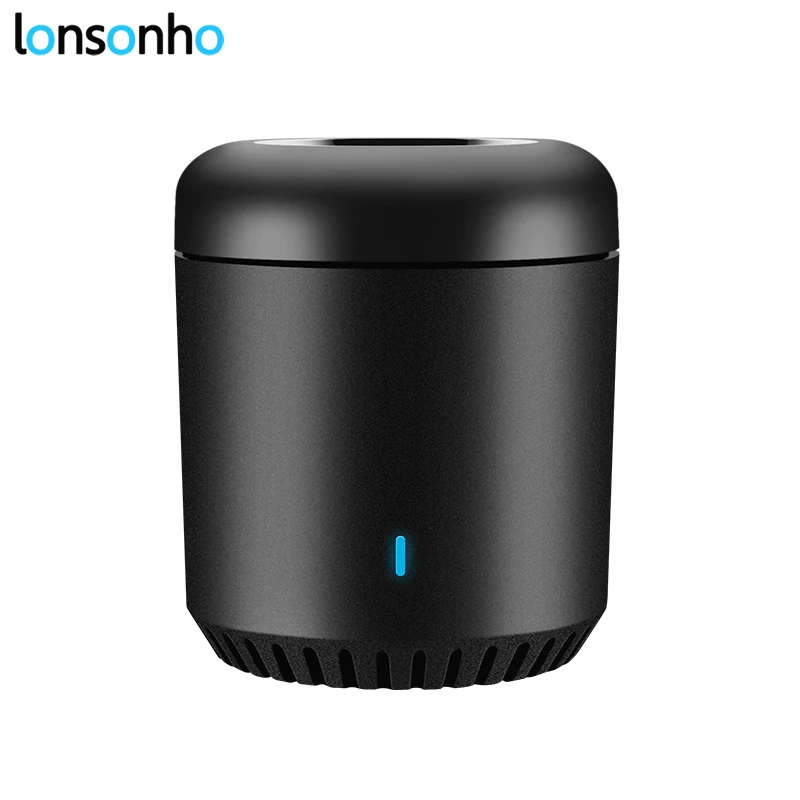 

Lonsonho RM Mini 3 Black Bean WiFi IR Universal Remote Controller Intelligent smart home automation modules 2018