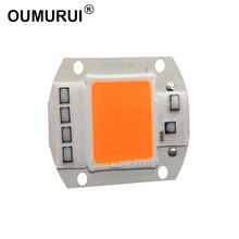 5pcs 50w LED full spectrum plant grow light COB AC220V 110V LED Floodlight Lamp 380-840nm Free Shipping