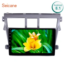 Seicane сенсорный GPS; Мультимедийный проигрыватель головное устройство Android 8,1 9 дюймов автомобиля радио для 2007 2008 2009 2010 2011 2012 Toyota VIOS