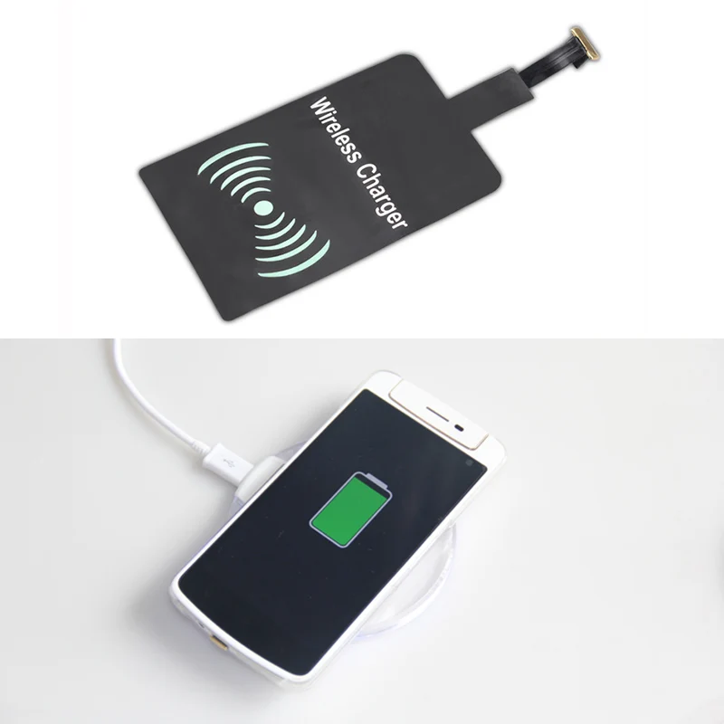 

QI Wireless Charging Charger Receiver Module Pad for Micro-USB Universal Mobile JLRJ88