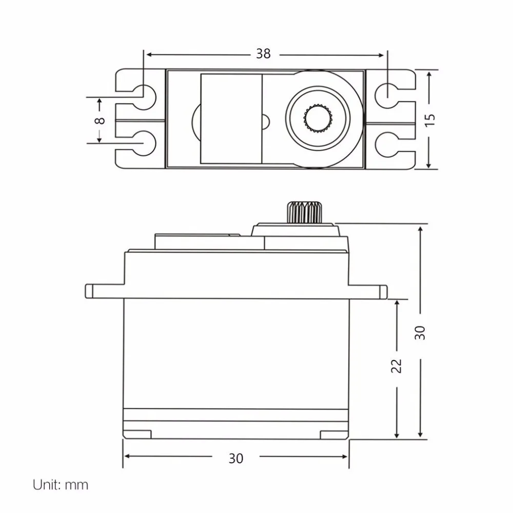 20 г Servo 5pin Пластик или металла Шестерни 4,8-6 V для 1/12 Feiyue FY-01 FY-02 FY-03 RC автомобиль грузовик на гусеничном ходу рулевой тяги аксессуары