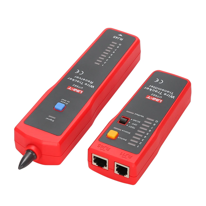 UNI-T UT682 сетевой тестер провода трекер RJ11 RJ45 проводная линия Finder Lan тестер ручной инструмент для тестирования кабеля для сети Maintenanc