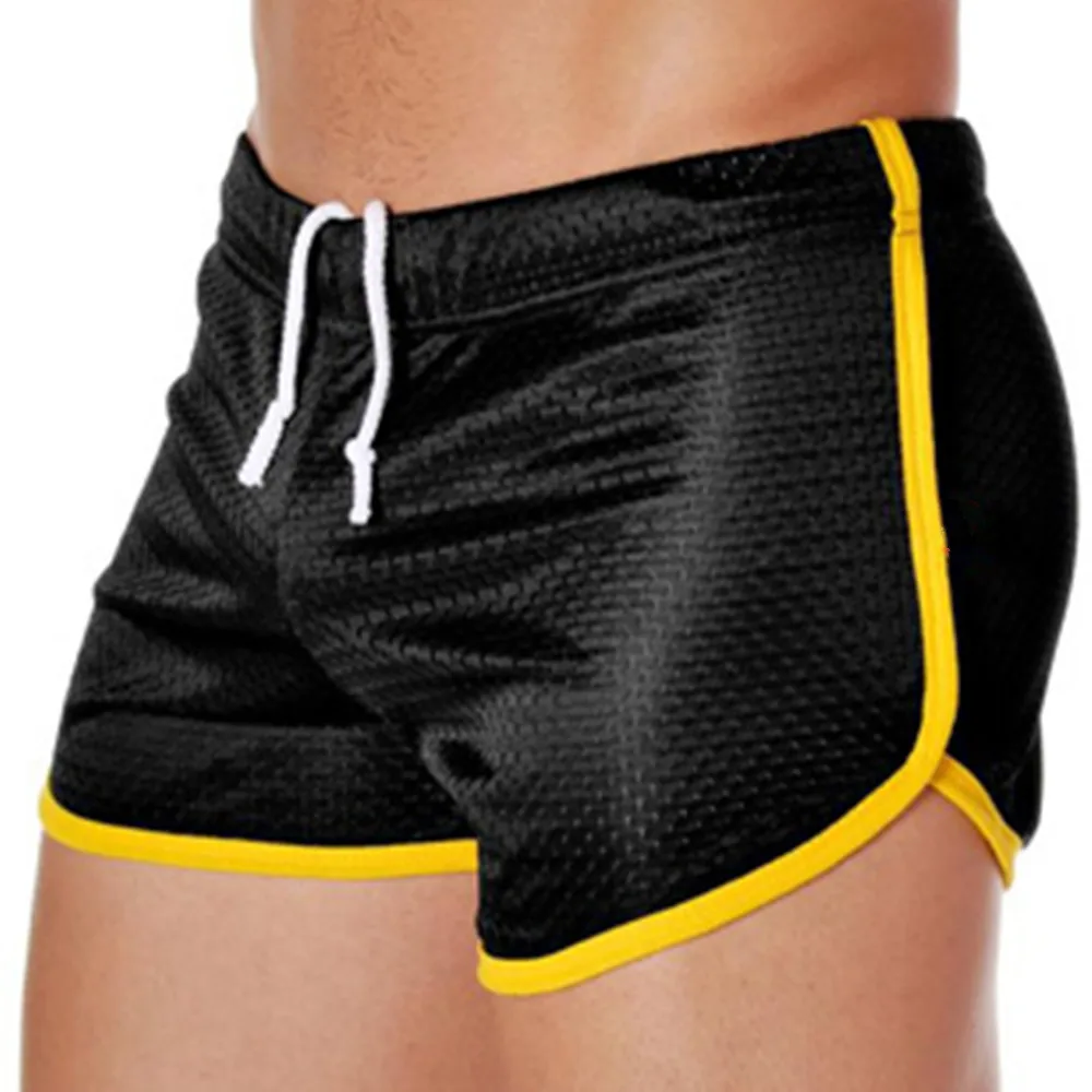 Men's Low Waist Breathable Mesh Running Track and Field Shorts 1494in