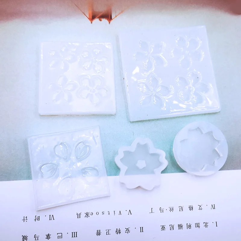 1 шт. Сакура Подвеска для изготовления DIY прозрачный УФ эпоксидной смолы