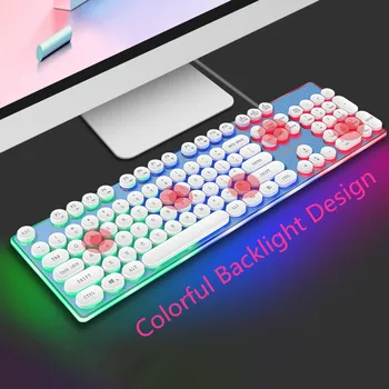 

2019 New Arrival DIY key cap Retro steam punk typewriter mechanical keyboard keycap 104 keys for gaming gamer keyboard key cap