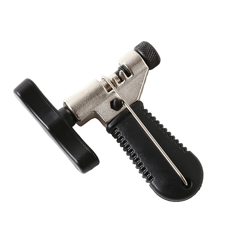 

Carbon Steel Portable Chain Breaker Splitter Cutter Bike Hand Repair Removal Tool Pin Service Tool W/H Link Hook & Spare Breaker