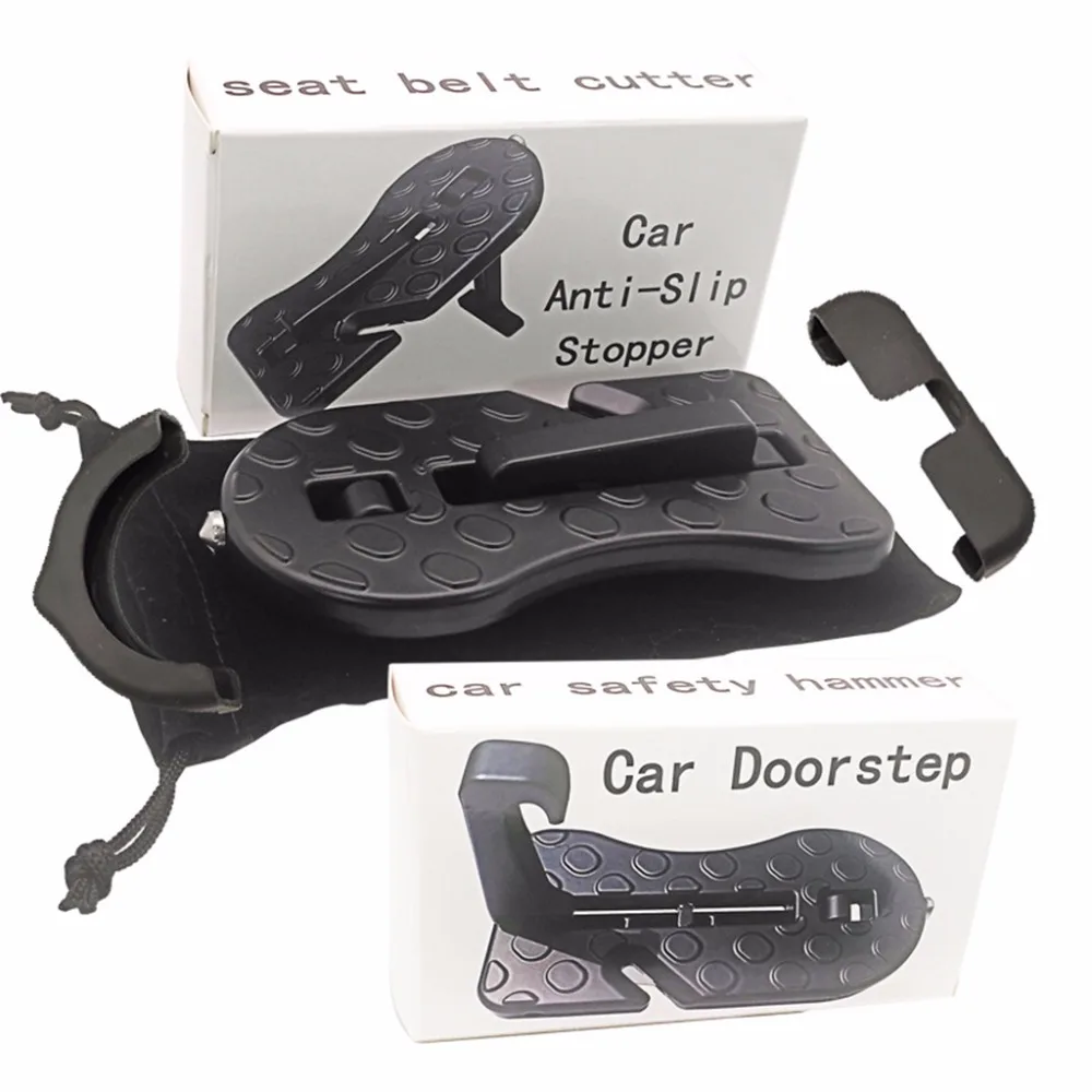 

Multifunction Foldable Car Door Hook Pedals Vehicle Rooftop Roof Rack Assistance Door Step For Car SUV