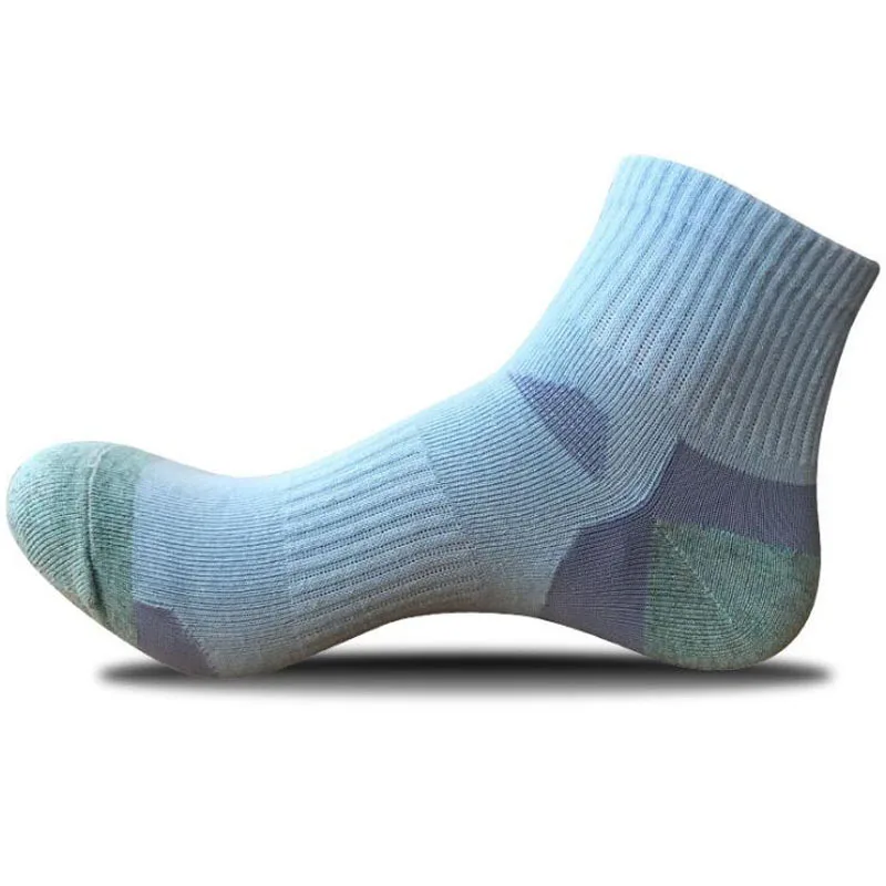 Мужские и wo мужские спортивные носки, 10 цветов, один размер, общие спортивные уличные виды спорта, бег баскетбол, теннис, повседневные носки - Цвет: F