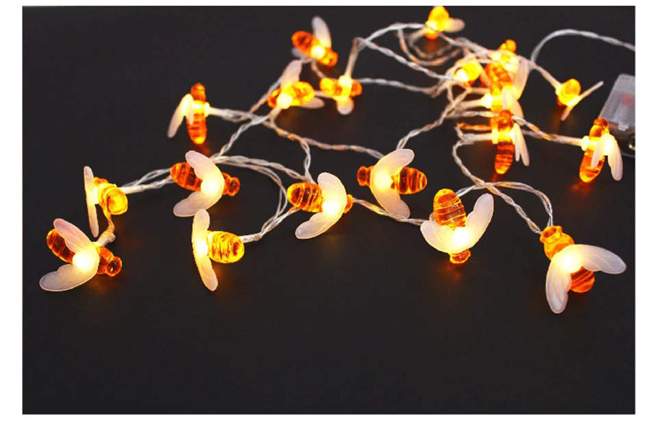 Bee Shaped led String Lights  (1)