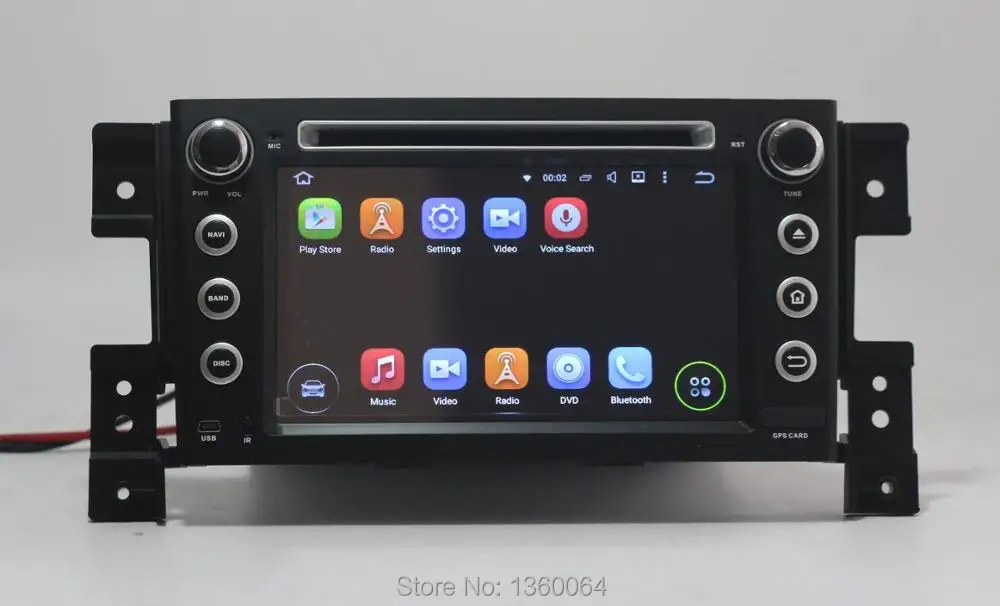 Flash Deal Quad Core Android 5.1 Car DVD for Suzuki Grand Vitara with Navigation system Radio WIFI 4G audio video player support OBD DVR 11