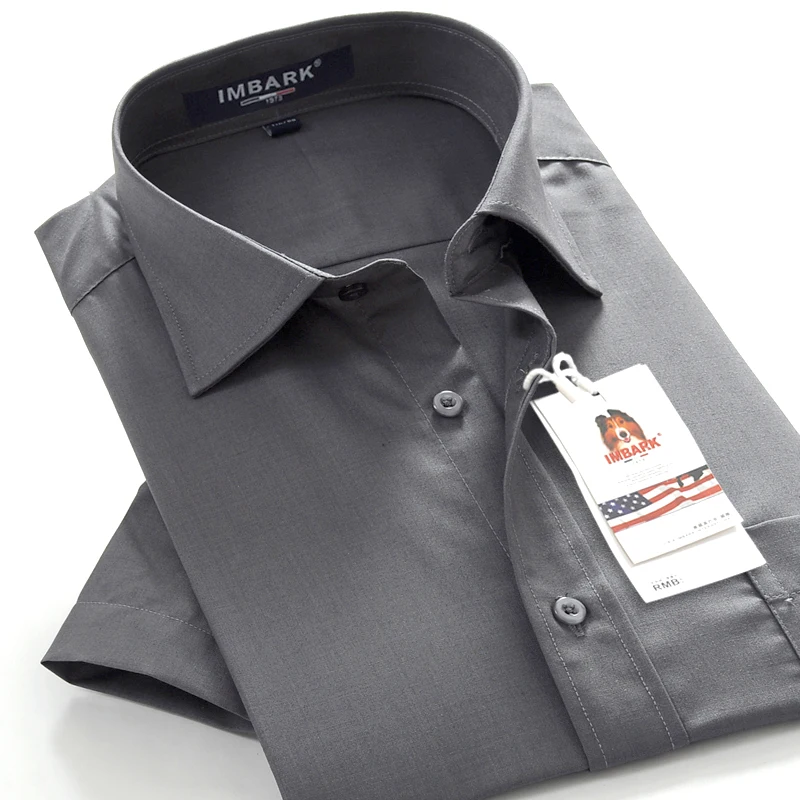 

formal dress shirts men short sleeve Spring cotton casual fashion super large big shirts man plus extra size 45 46 47 48 49 50